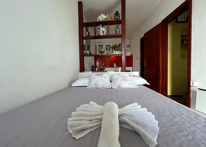 Seafront Apartment+balcony شقة بودغورا